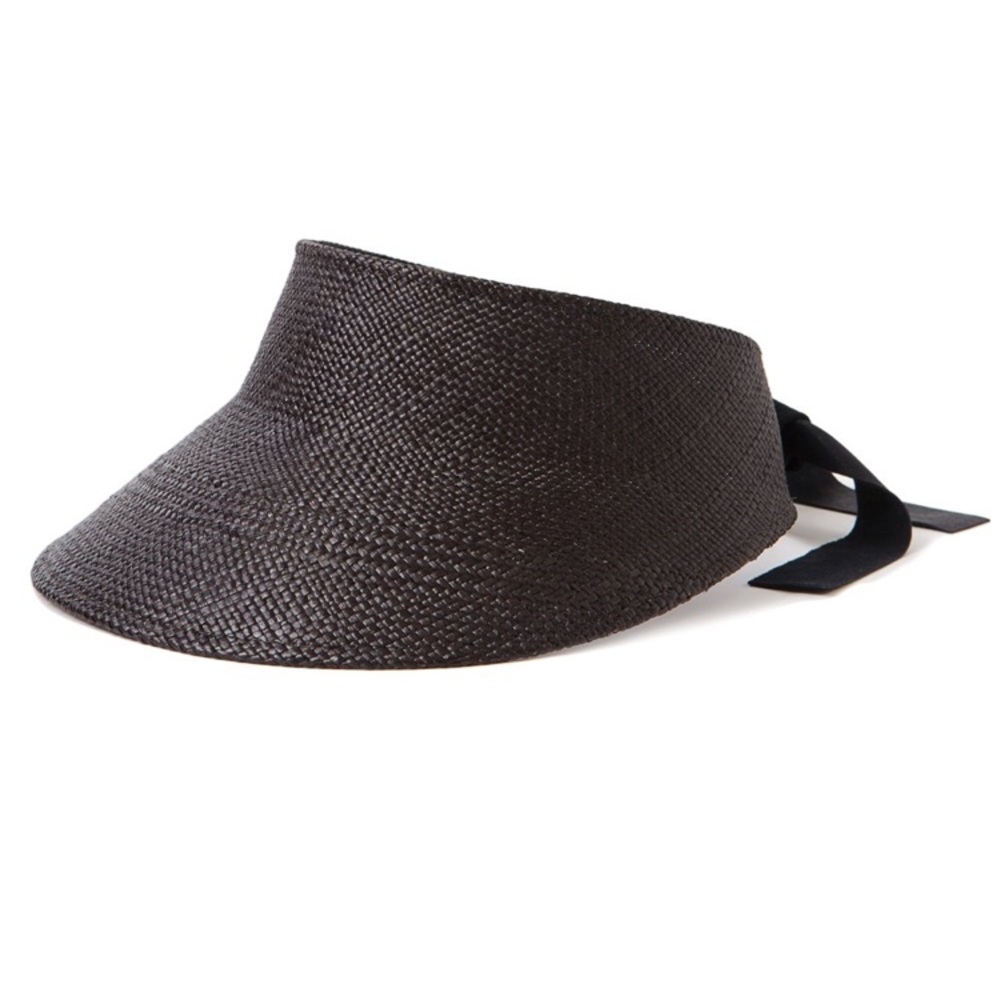 Janessa Leone Juhl straw visor